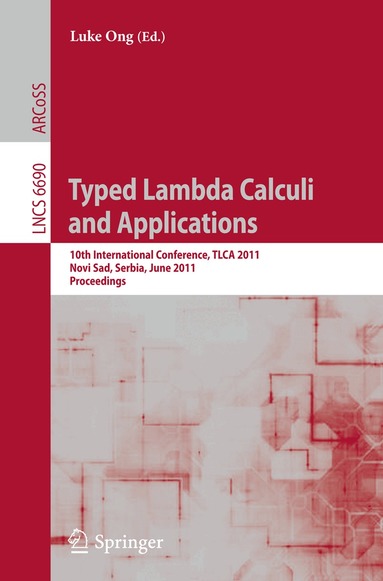 Luke Ong - Typed Lambda Calculi and Applications, Häftad