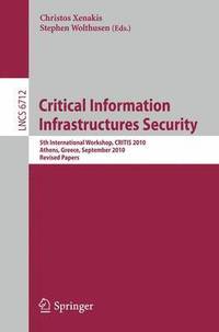 bokomslag Critical Information Infrastructure Security