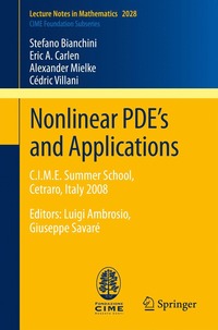 bokomslag Nonlinear PDE's and Applications