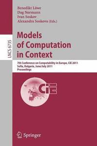 bokomslag Models of Computation in Context