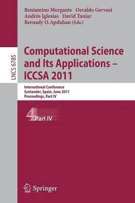 Computational Science and Its Applications - ICCSA 2011 1