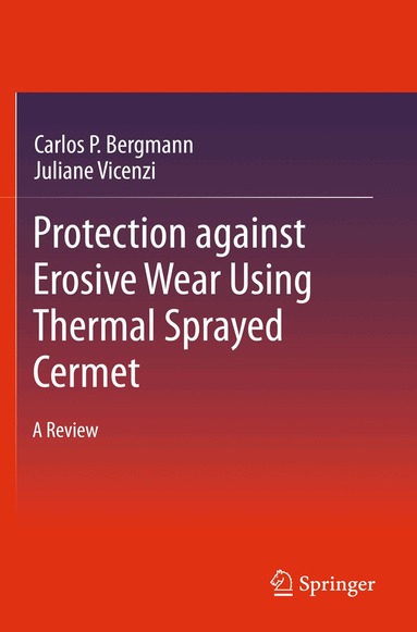 Carlos P. Bergmann, Juliane Vicenzi - Protection against Erosive Wear using Thermal Sprayed Cermet, Inbunden