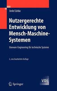 bokomslag Nutzergerechte Entwicklung von Mensch-Maschine-Systemen