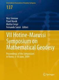 bokomslag VII Hotine-Marussi Symposium on Mathematical Geodesy