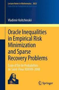 bokomslag Oracle Inequalities in Empirical Risk Minimization and Sparse Recovery Problems
