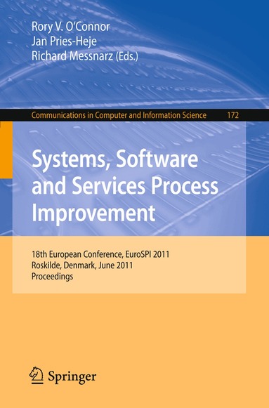 Rory V. Connor, Jan Pries-Heje, Richard Messnarz - Systems, Software and Services Process Improvement, Häftad