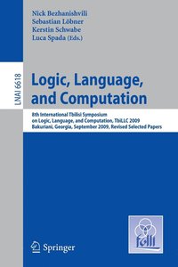 bokomslag Logic, Language, and Computation