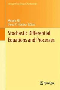 bokomslag Stochastic Differential Equations and Processes
