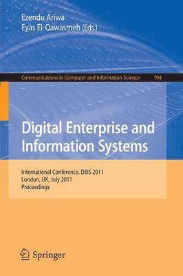 bokomslag Digital Enterprise and Information Systems