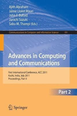 Advances in Computing and Communications, Part II 1