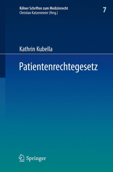 bokomslag Patientenrechtegesetz