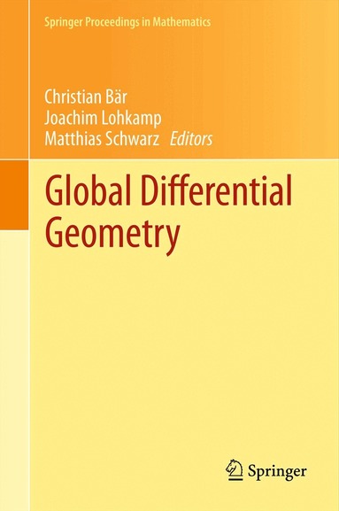 Christian Bär, Joachim Lohkamp, Matthias Schwarz - Global Differential Geometry, Inbunden
