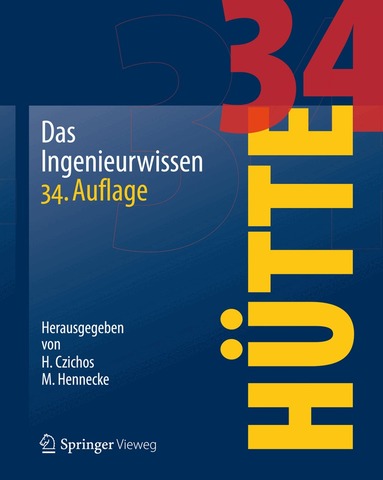 Horst Czichos, Manfred Hennecke - HÜTTE - Das Ingenieurwissen, Inbunden