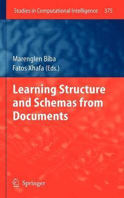 bokomslag Learning Structure and Schemas from Documents