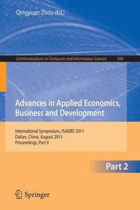 bokomslag Advances in Applied Economics, Business and Development