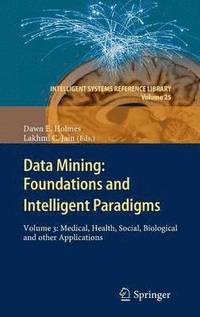 bokomslag Data Mining: Foundations and Intelligent Paradigms