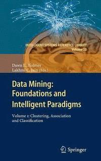 bokomslag Data Mining: Foundations and Intelligent Paradigms