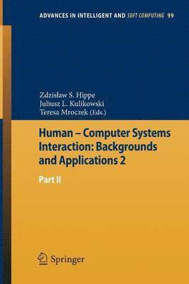Human – Computer Systems Interaction: Backgrounds and Applications 2