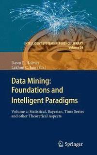 bokomslag Data Mining: Foundations and Intelligent Paradigms