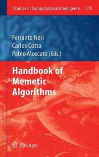 bokomslag Handbook of Memetic Algorithms
