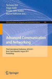 bokomslag Advanced Communication and Networking