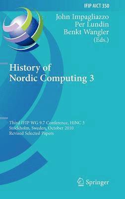 bokomslag History of Nordic Computing 3