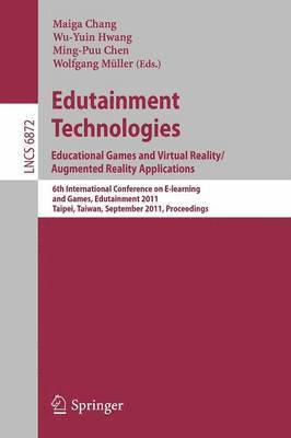 Edutainment Technologies. Educational Games and Virtual Reality/Augmented Reality Applications 1