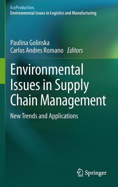 bokomslag Environmental Issues in Supply Chain Management