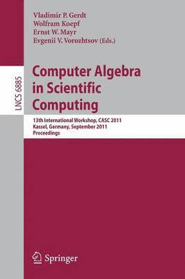 Computer Algebra in Scientific Computing 1