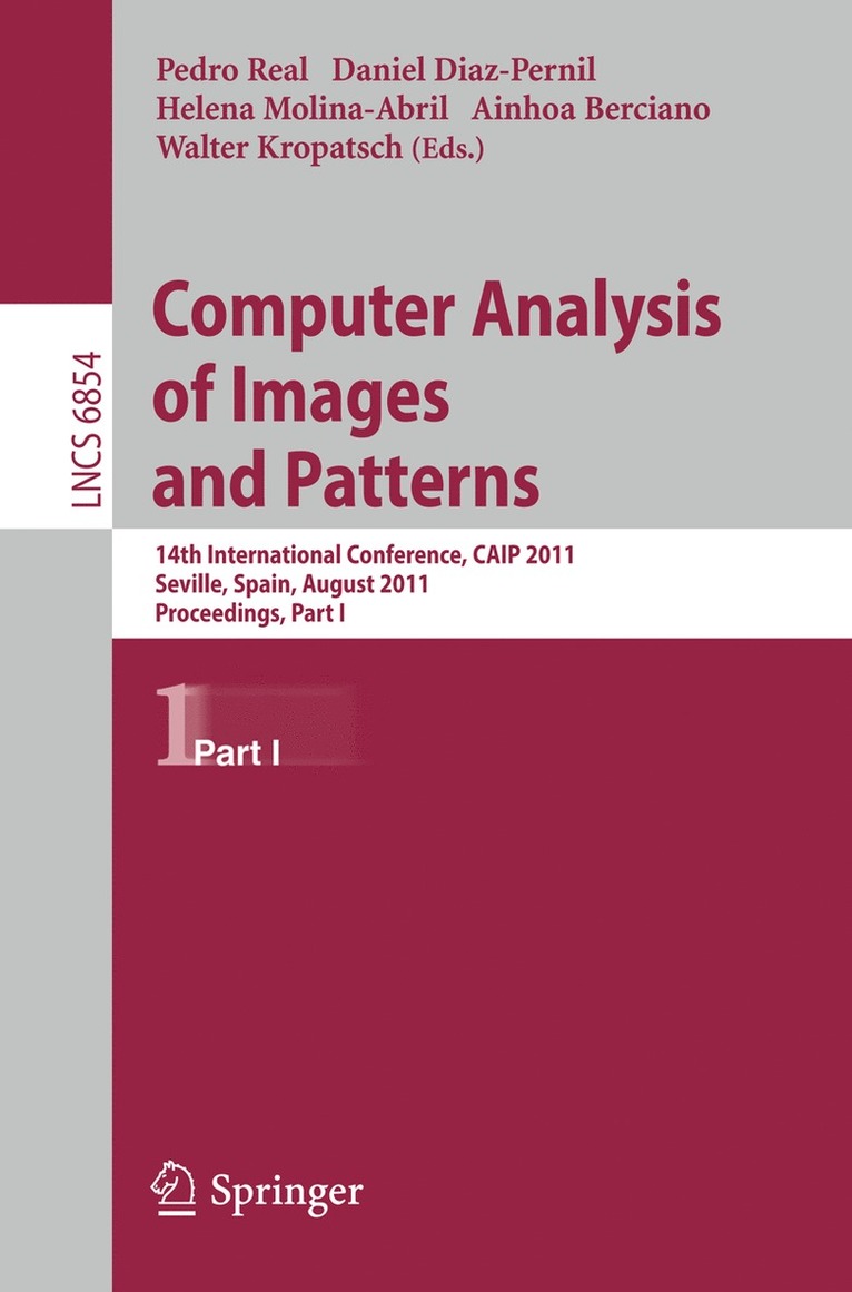 Ainhoa Berciano, Daniel Díaz-Pernil, Walter Kropatsch, Helena Molina-Abril, Pedro Real - Computer Analysis of Images and Patterns, Häftad