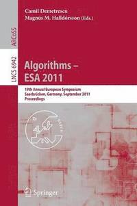 bokomslag Algorithms -- ESA 2011