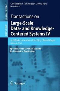 bokomslag Transactions on Large-Scale Data- and Knowledge-Centered Systems IV