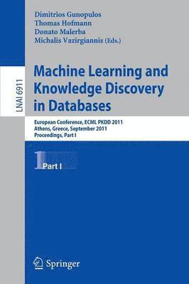 Machine Learning and Knowledge Discovery in Databases 1