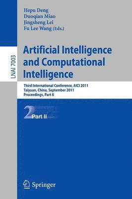 Artificial Intelligence and Computational Intelligence 1
