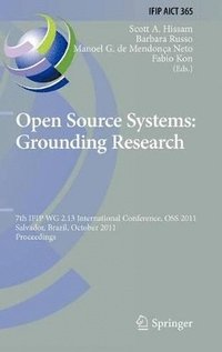 bokomslag Open Source Systems: Grounding Research