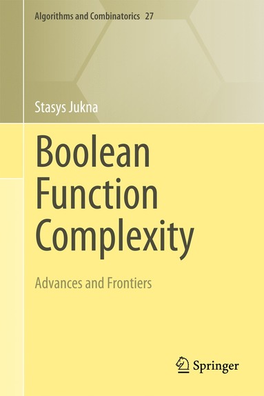 bokomslag Boolean Function Complexity