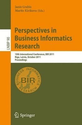 Perspectives in Business Informatics Research 1