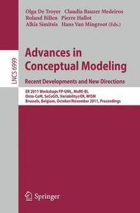 bokomslag Advances in Conceptual Modeling. Recent Developments and New Directions
