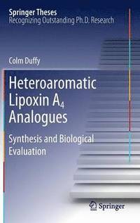 bokomslag Heteroaromatic Lipoxin A4 Analogues