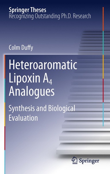 bokomslag Heteroaromatic Lipoxin A4 Analogues