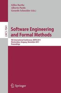 bokomslag Software Engineering and Formal Methods