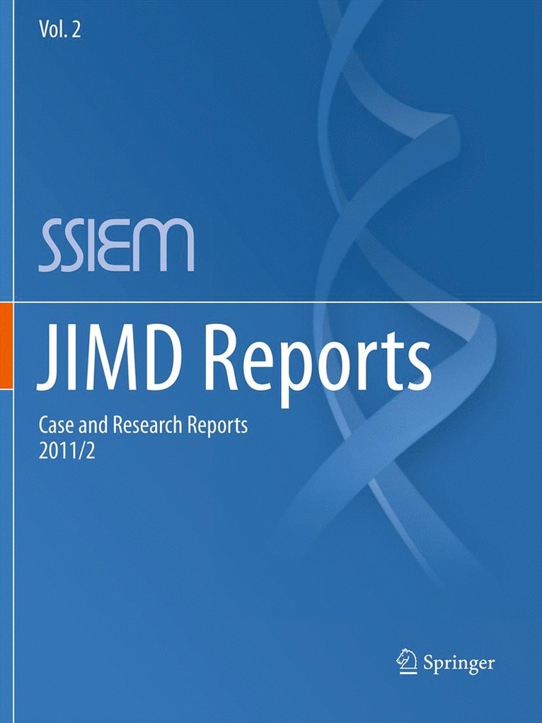 JIMD Reports - Case and Research Reports, 2011/2