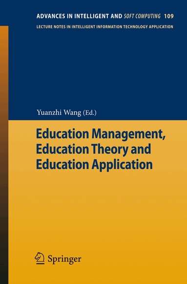 Yuanzhi Wang - Education Management, Education Theory and Education Application, Häftad