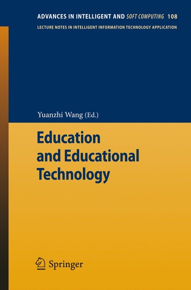 bokomslag Education and Educational Technology