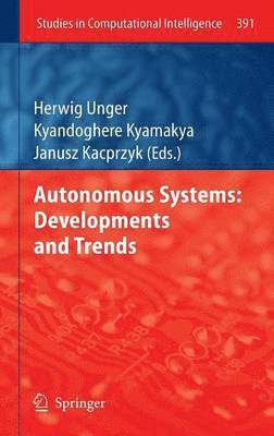 bokomslag Autonomous Systems: Developments and Trends