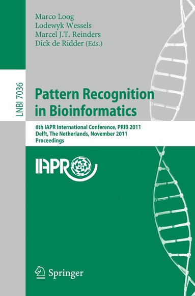 Marco Loog, Lodewyk Wessels, Marcel J.T. Reinders, Dick de Ridder - Pattern Recognition in Bioinformatics, Häftad