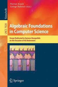 bokomslag Algebraic Foundations in Computer Science