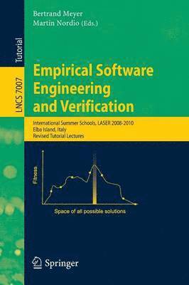 Bertrand Meyer, Martin Nordio - Empirical Software Engineering and Verification, Häftad