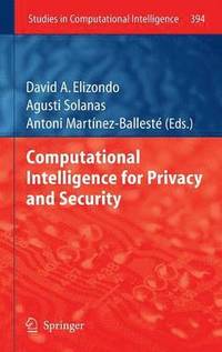 bokomslag Computational Intelligence for Privacy and Security