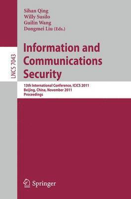 bokomslag Information and Communication Security